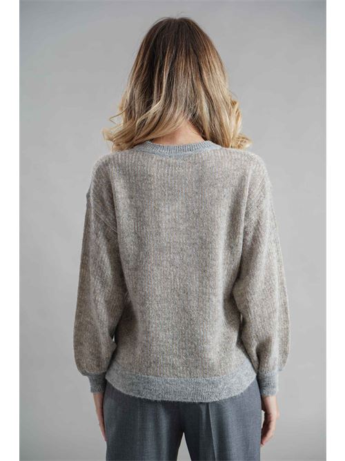 Maglia in misto lana Simona Corsellini | A25CPMGO1001ORO